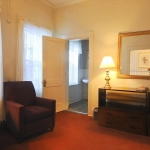 Seating area in room at Hotel Coolidge